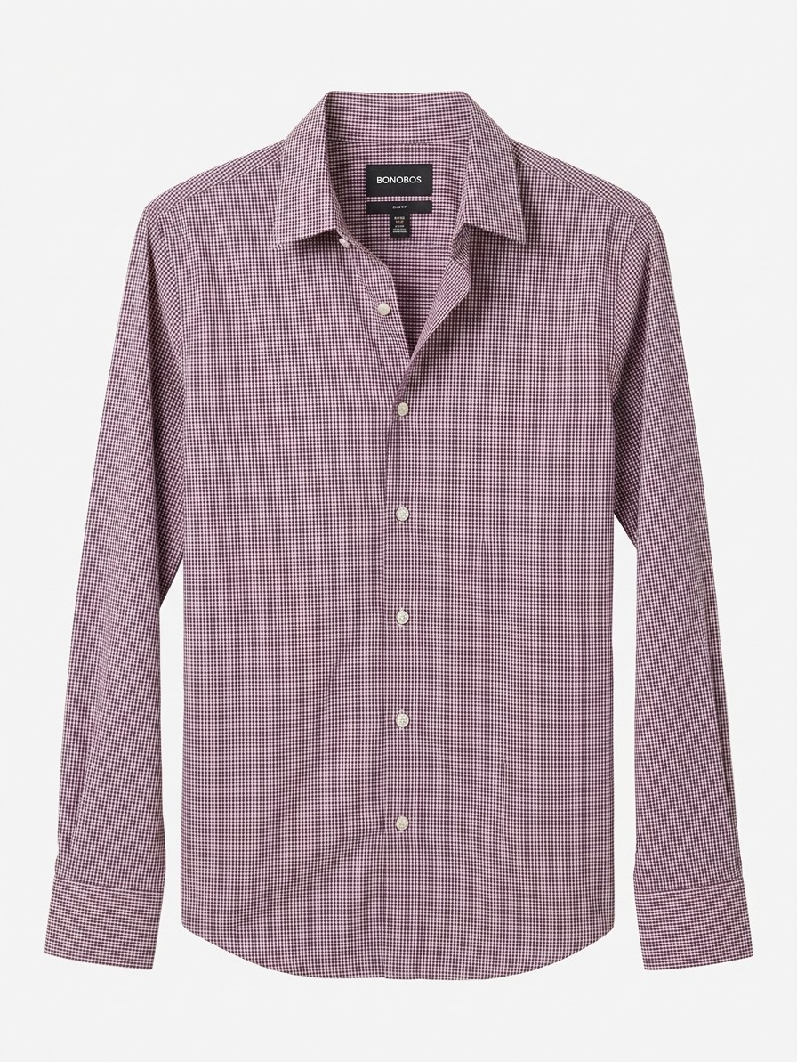 Bonobos Slim Fit LS BU Shirt, Medium