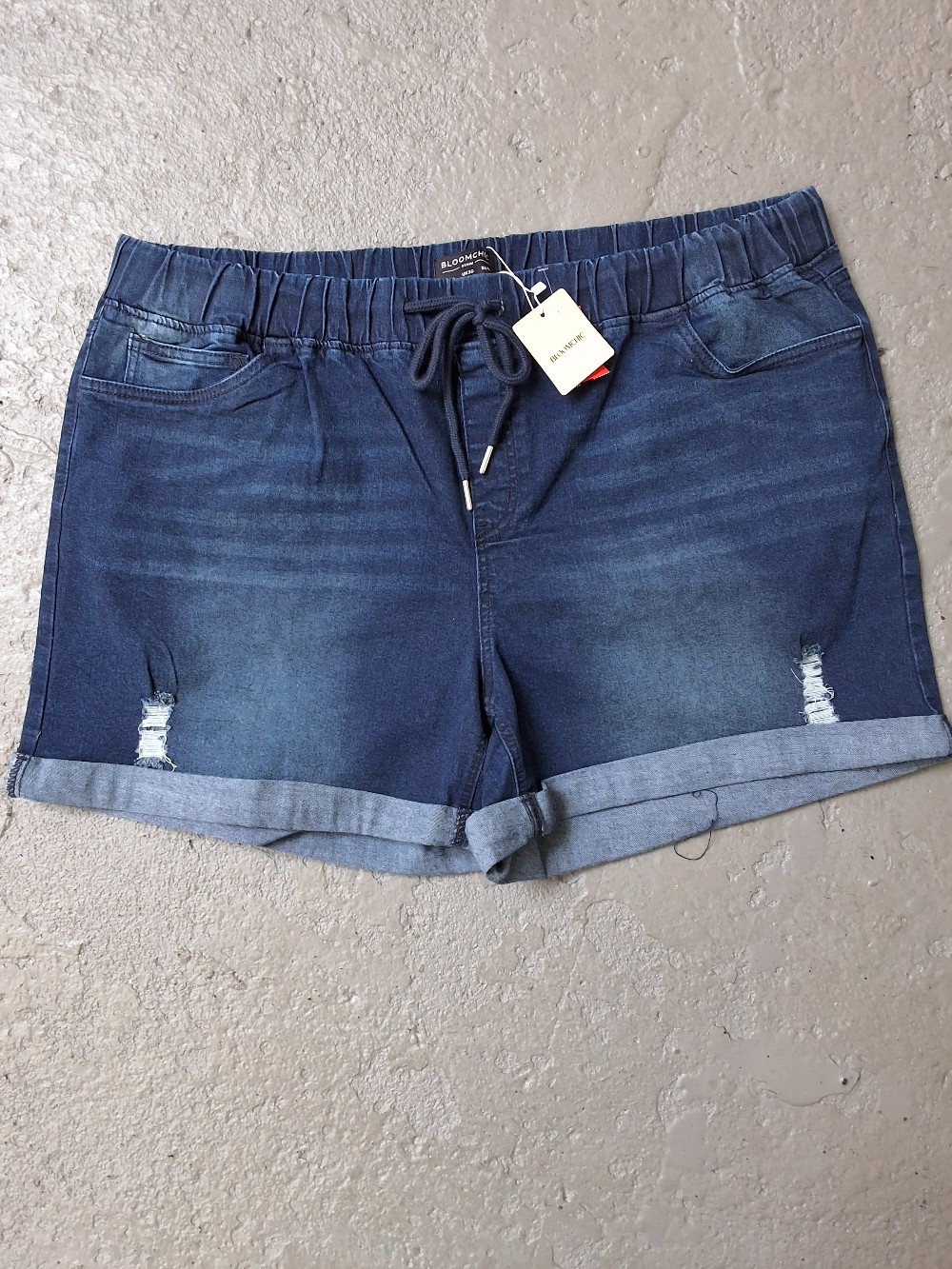 Bloom Chic Cuffed Shorts plus