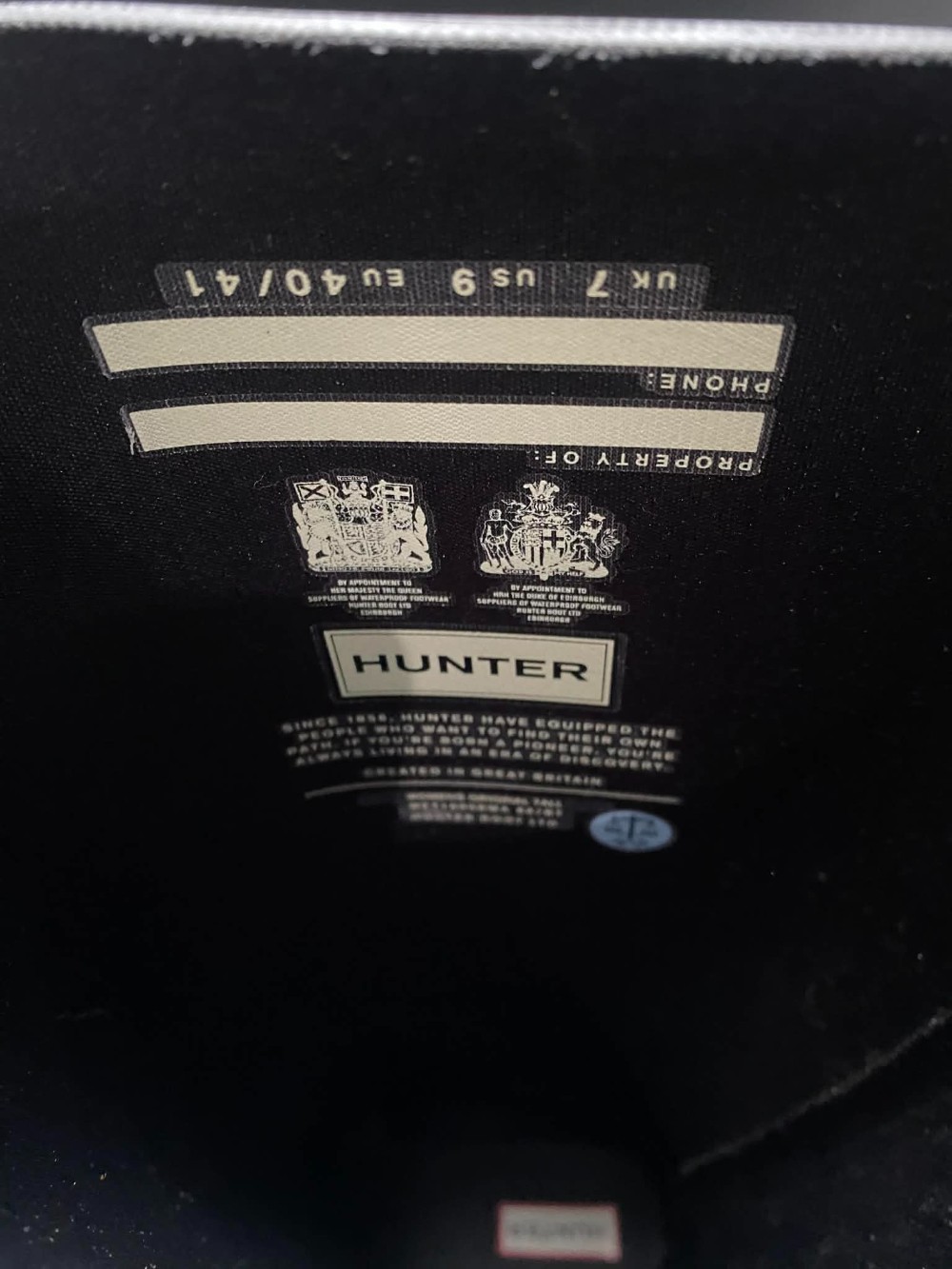 Hunter Original Tall Boots