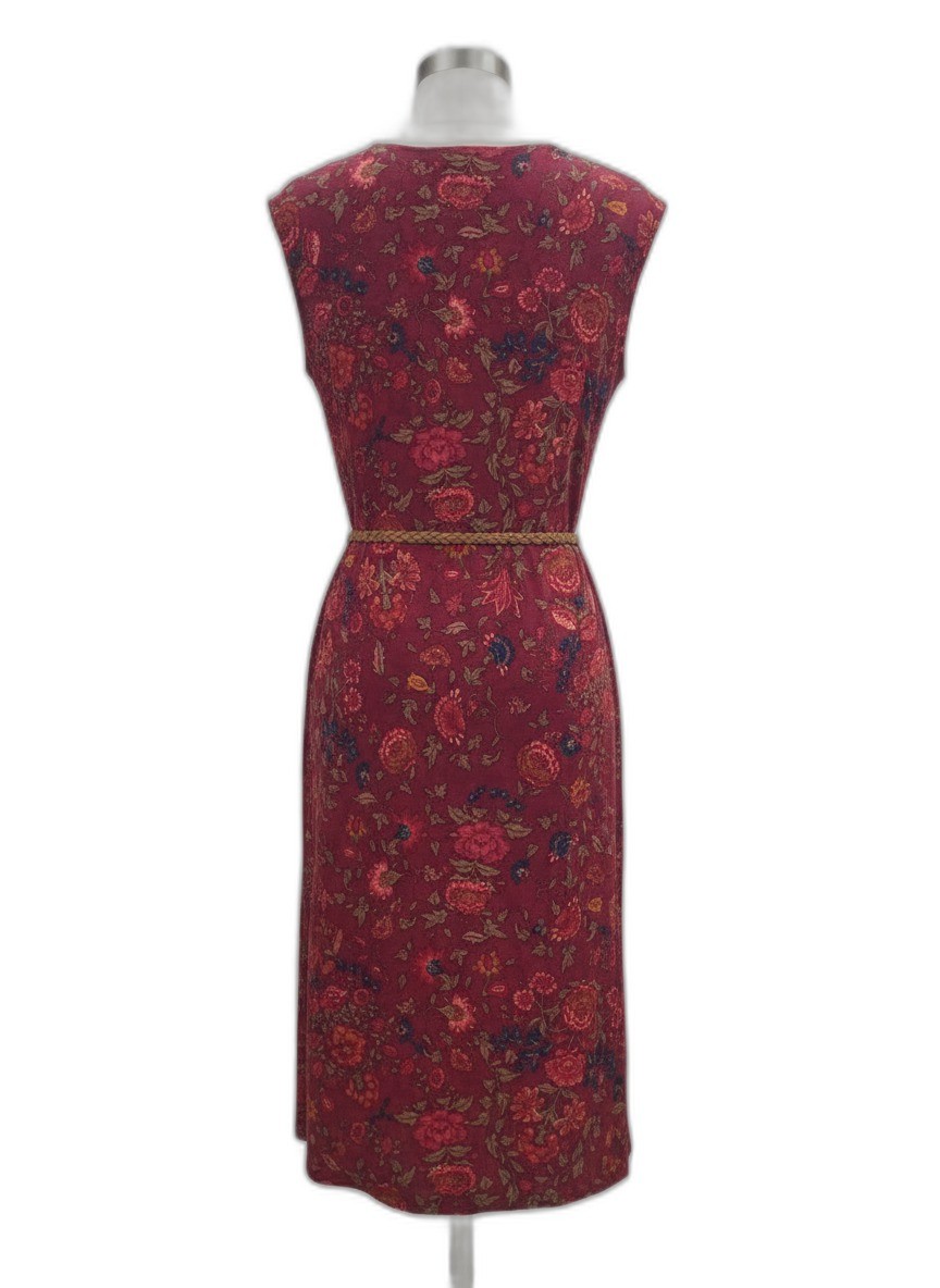 Lauren SS Floral Print Dress, Medium