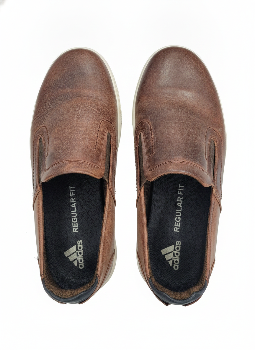 Adidas Leather Slip On, 12