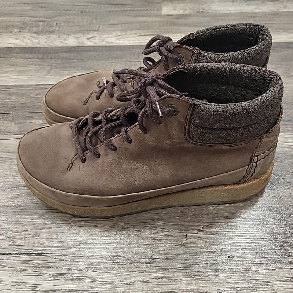 Birkenstock HIgh Nubuck Leather Brown Boots, 40D