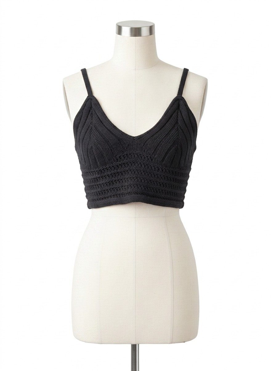 Wild Fable Crochet crop tank