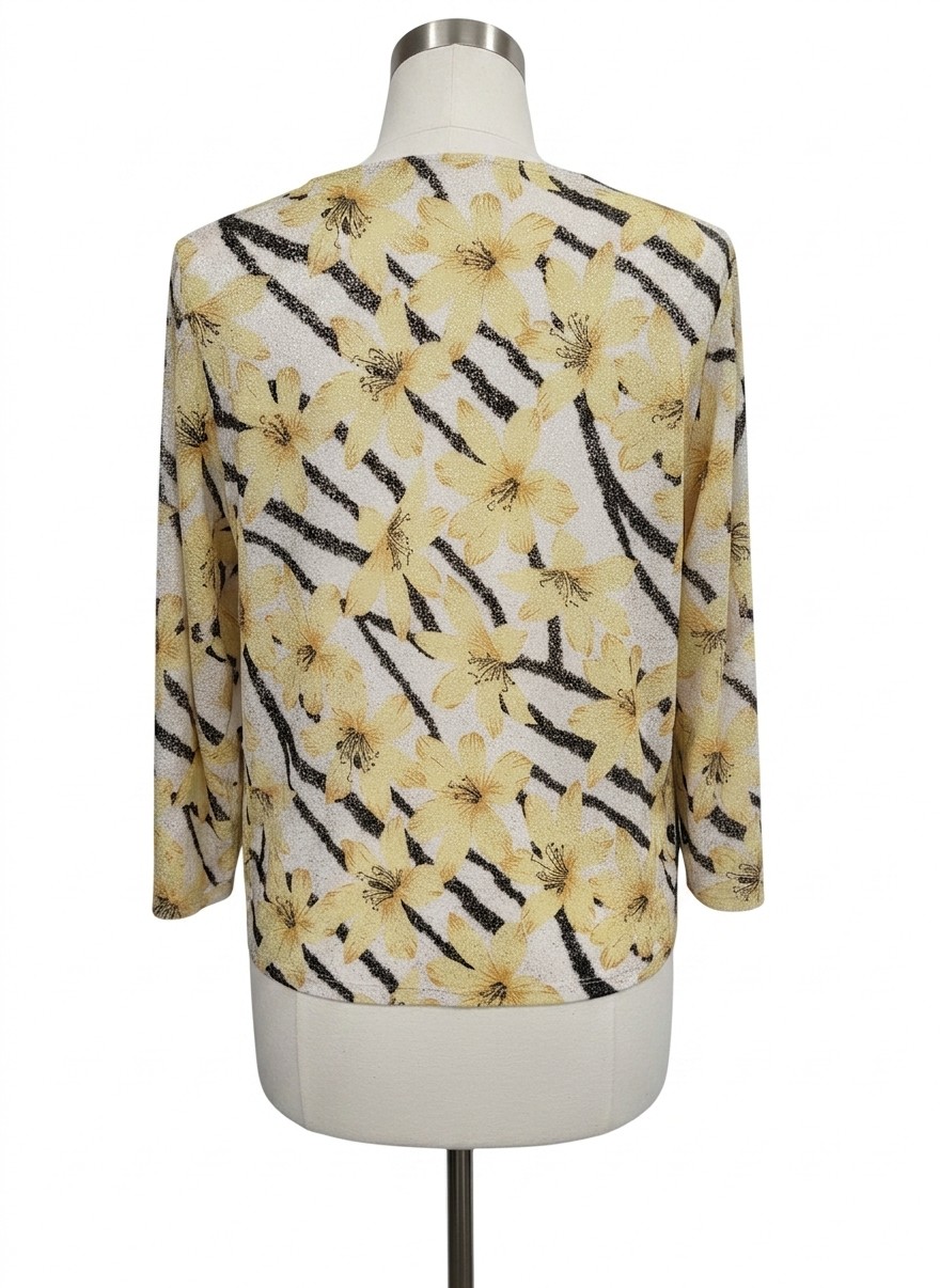 Emily Daniels 3/4 Slv Top, XL