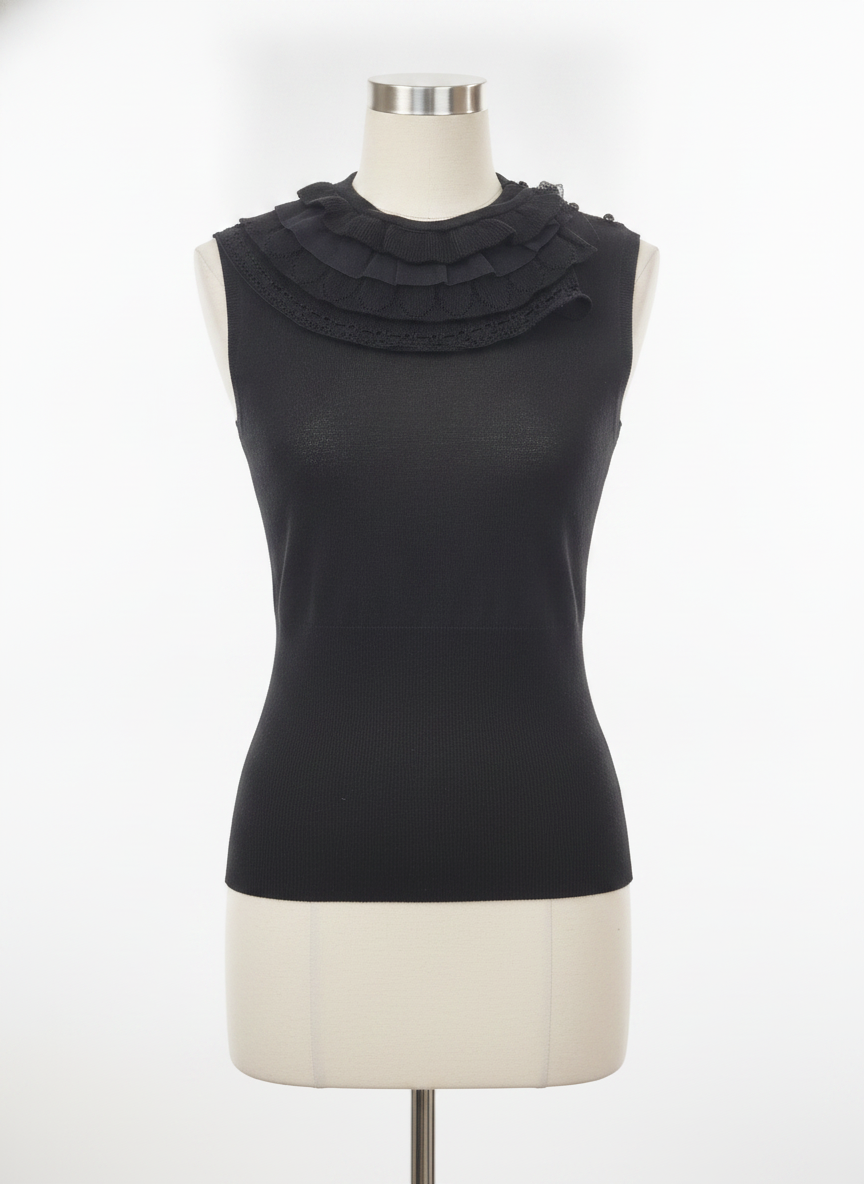 Silk/Cashmere Blend SL Top, Medium