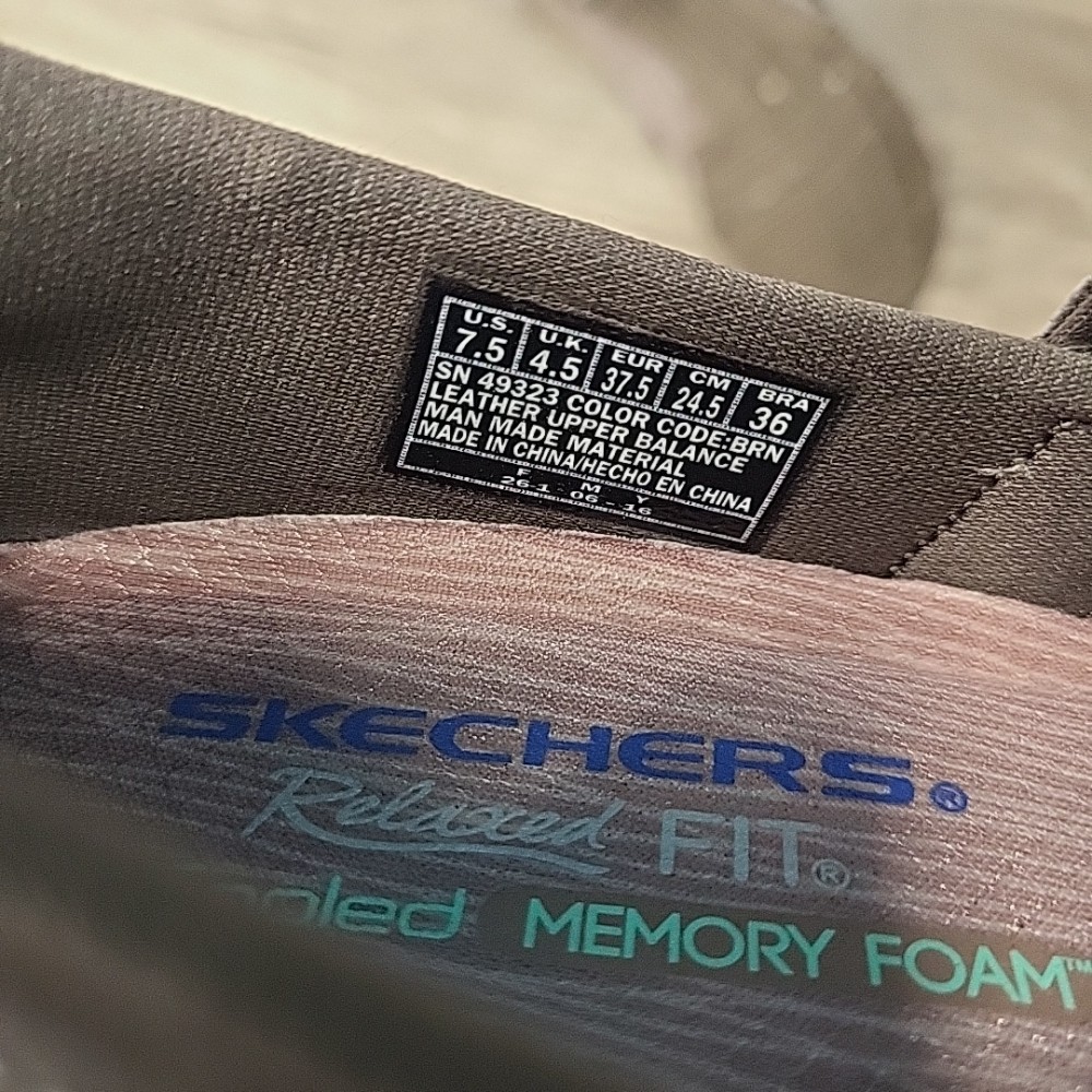 Skechers Memory Foam Mary Janes, 7.5