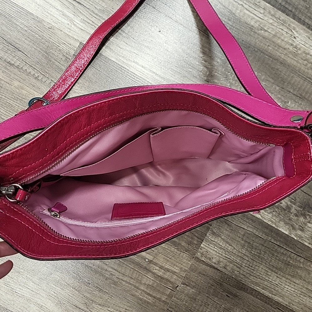 Vintage Coach Zoe Hobo Bag, Red,