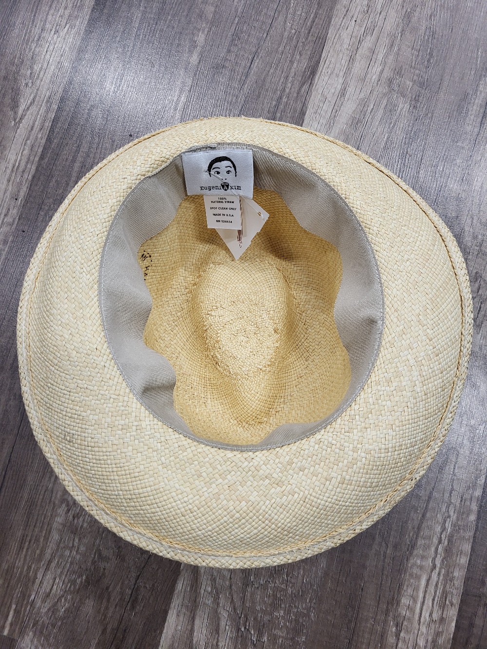 eugeni  A Kim Straw Fedora