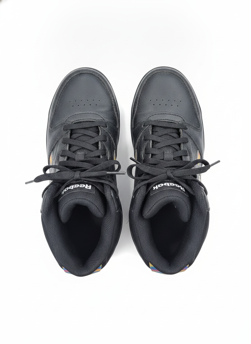 Rebook High Top Work Sneakers, 7.5