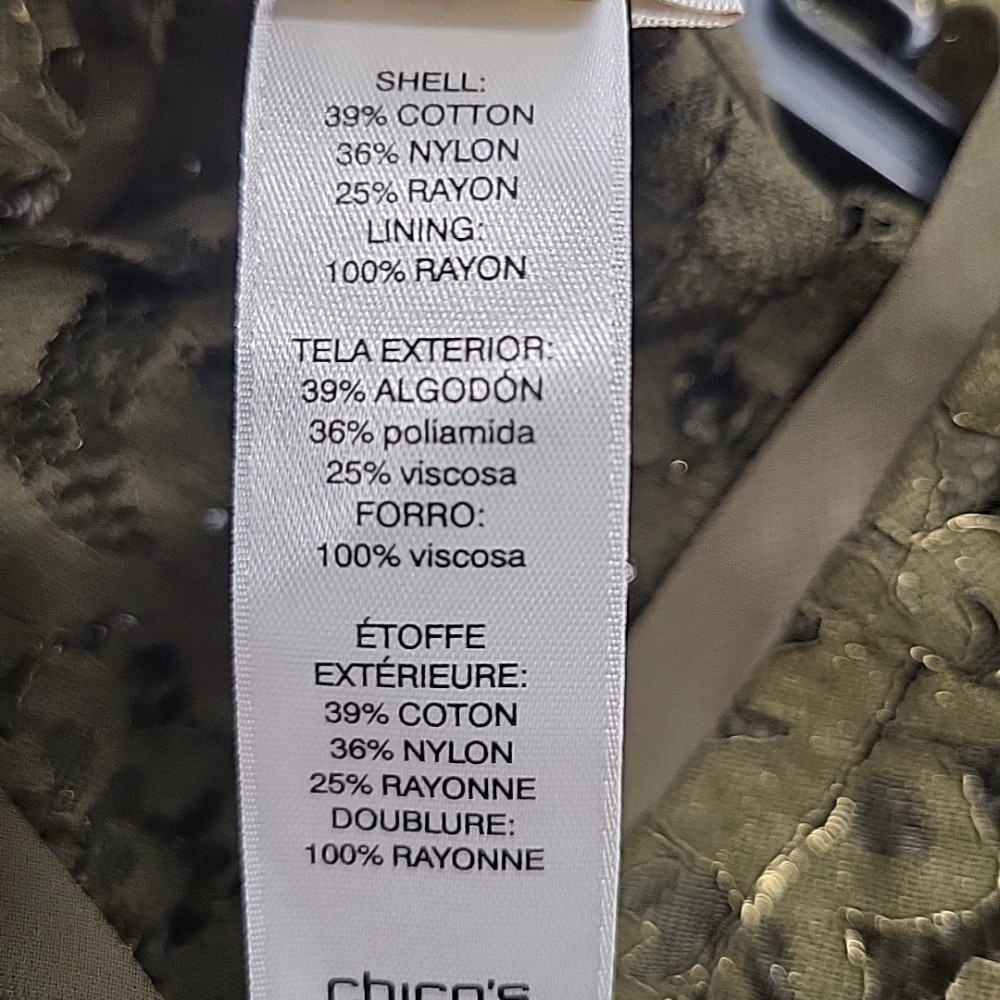 Chicos Lace SS Top, 2