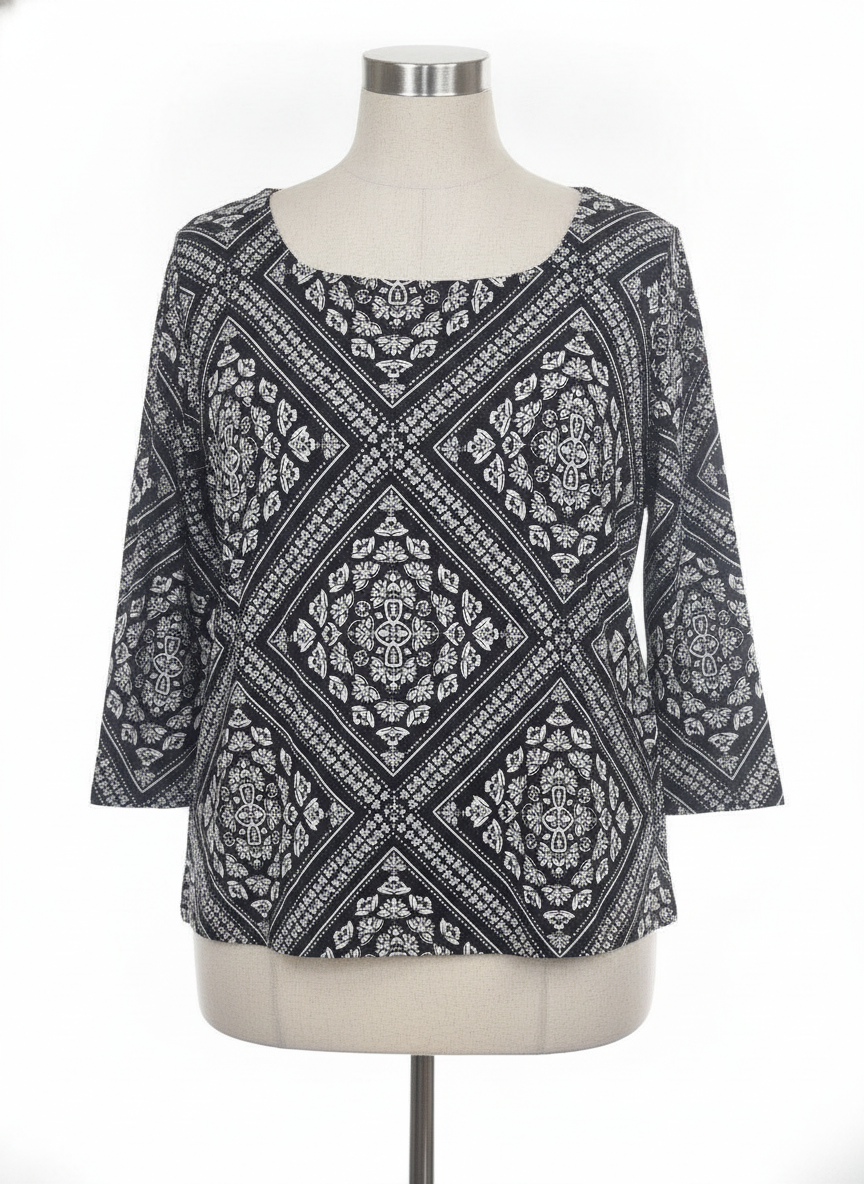 Croft & Barrow LS Top, XXL