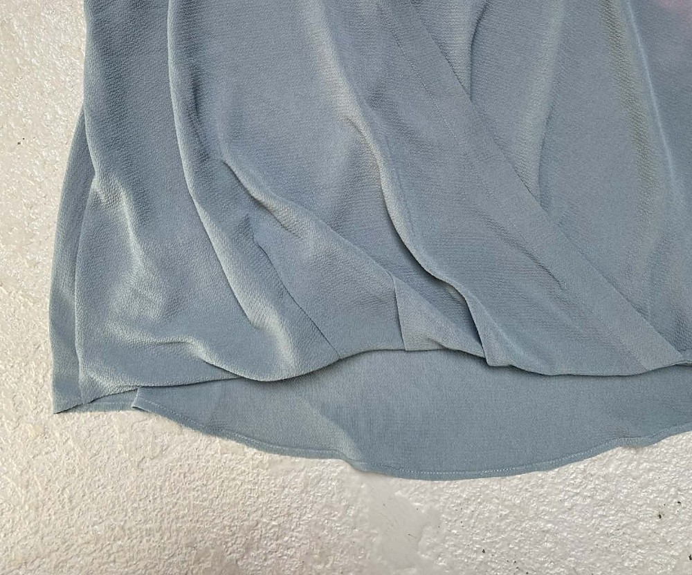 Lush Faux Wrap Blouse SL