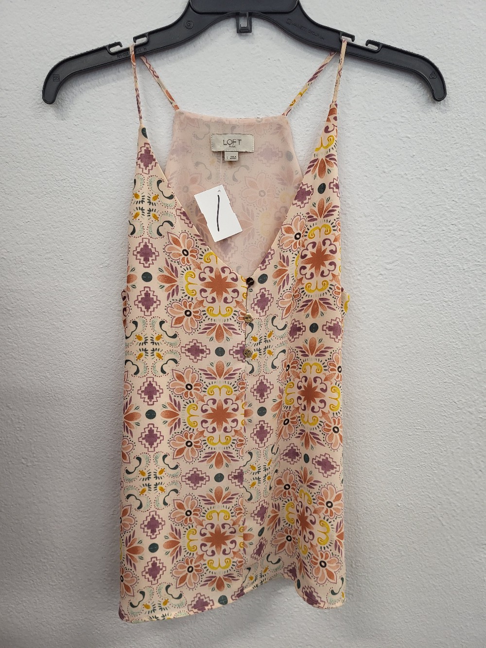 Loft SL Floral Print Top