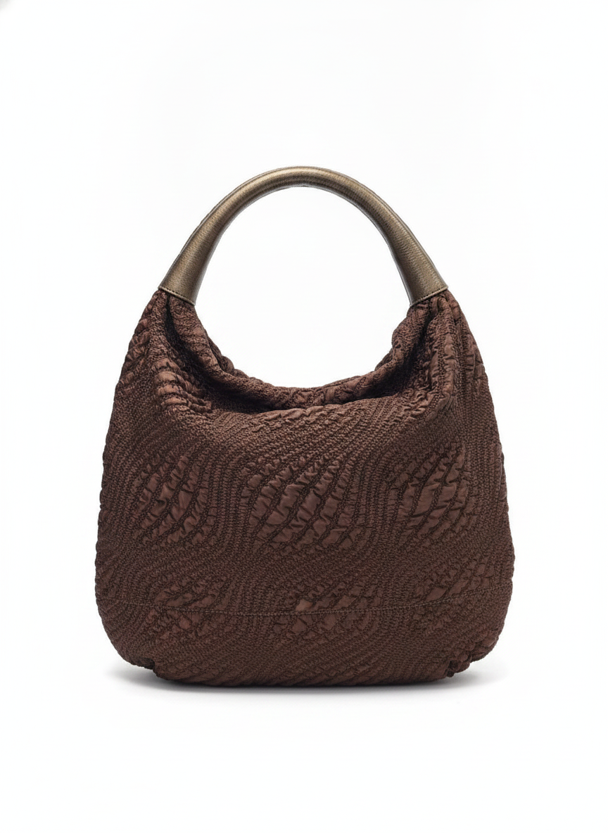 Cole Haan Ruched  Hobo Shoulder Bag