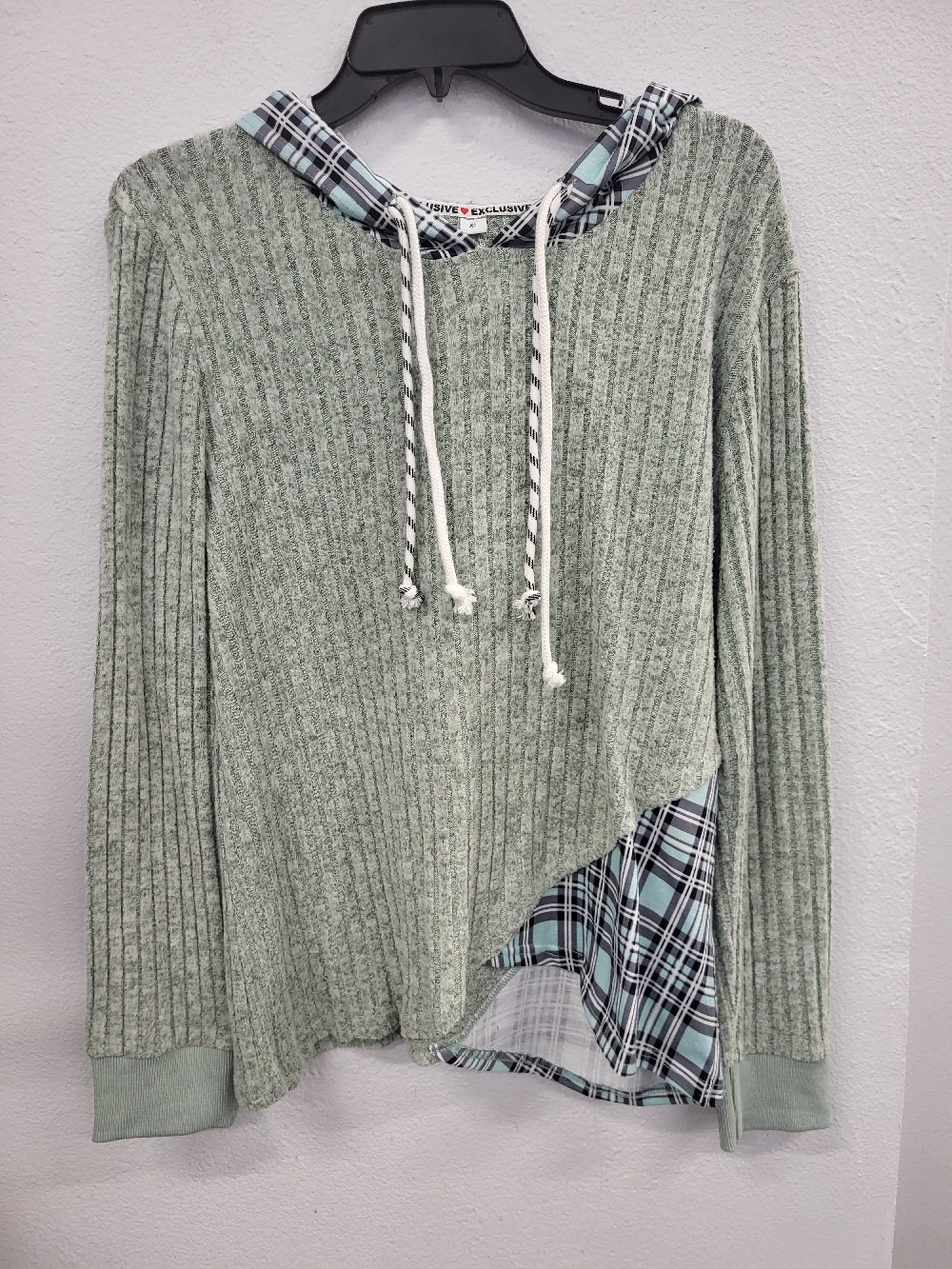 Exclusive Hooded LS Top, XL