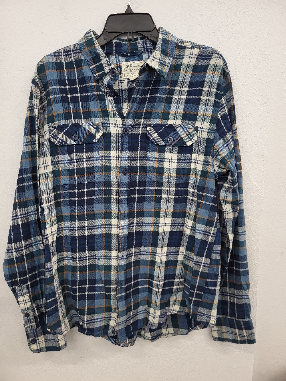 Mountain Warehouse LS BU Plaid Shirt, Large