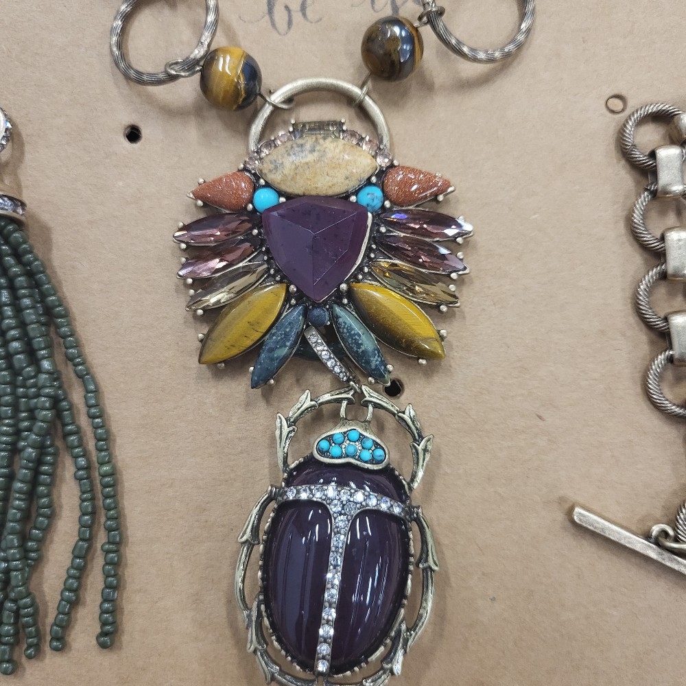 Chloe + Isabel Wild Earth Beetle Convertible  Necklace