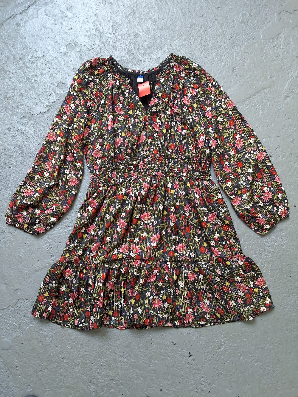 Old Navy Floral Shimmer LS