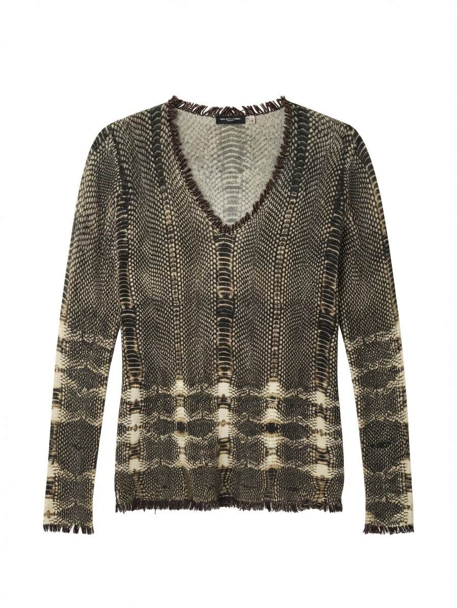 Magaschoni Cashmere LS Top, Medium