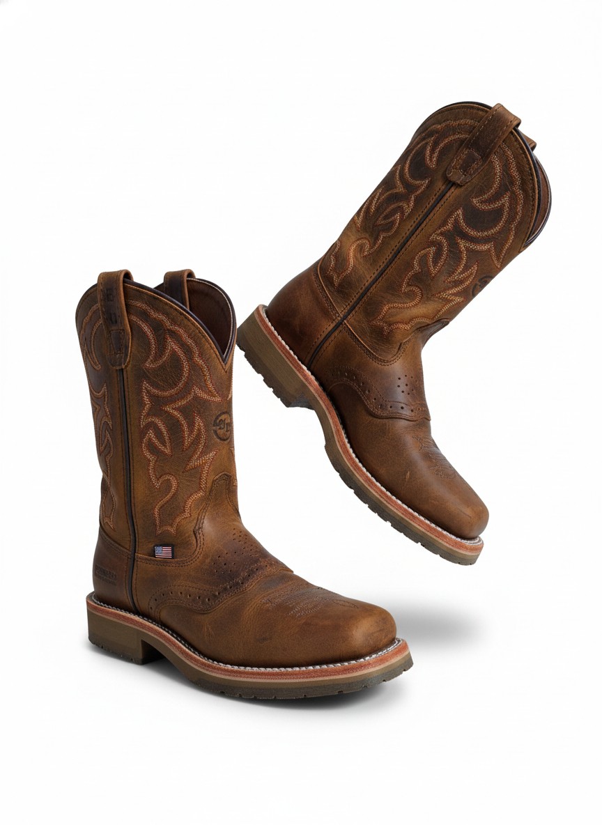 Double-H Western Work Boots