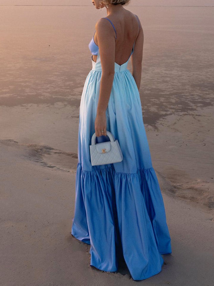 Ombre Tiered Maxi Medium