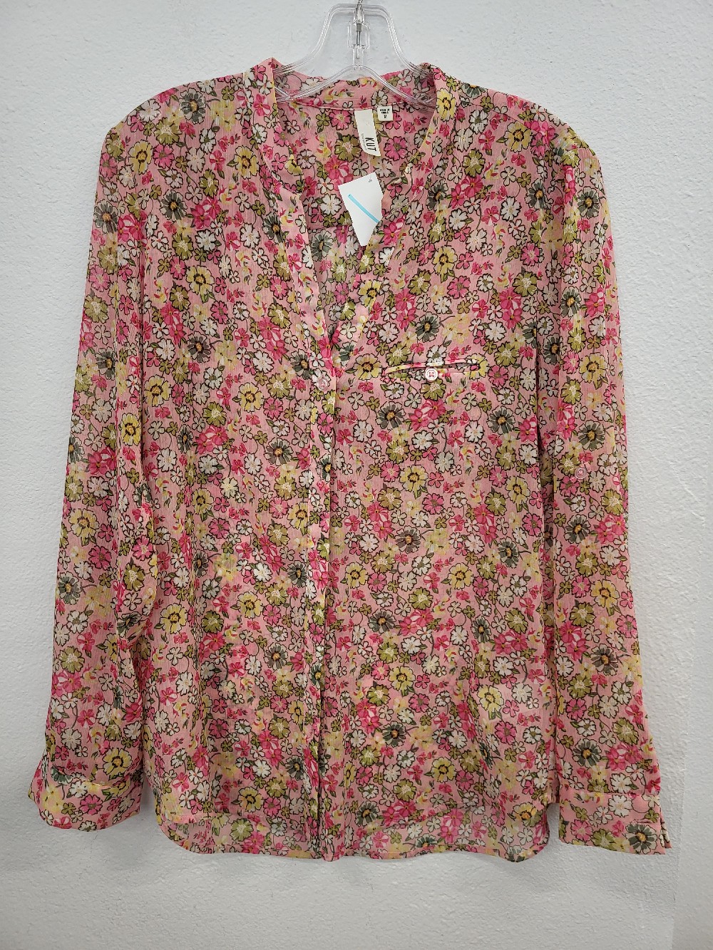 Kut Floral LS BU Top, Medium
