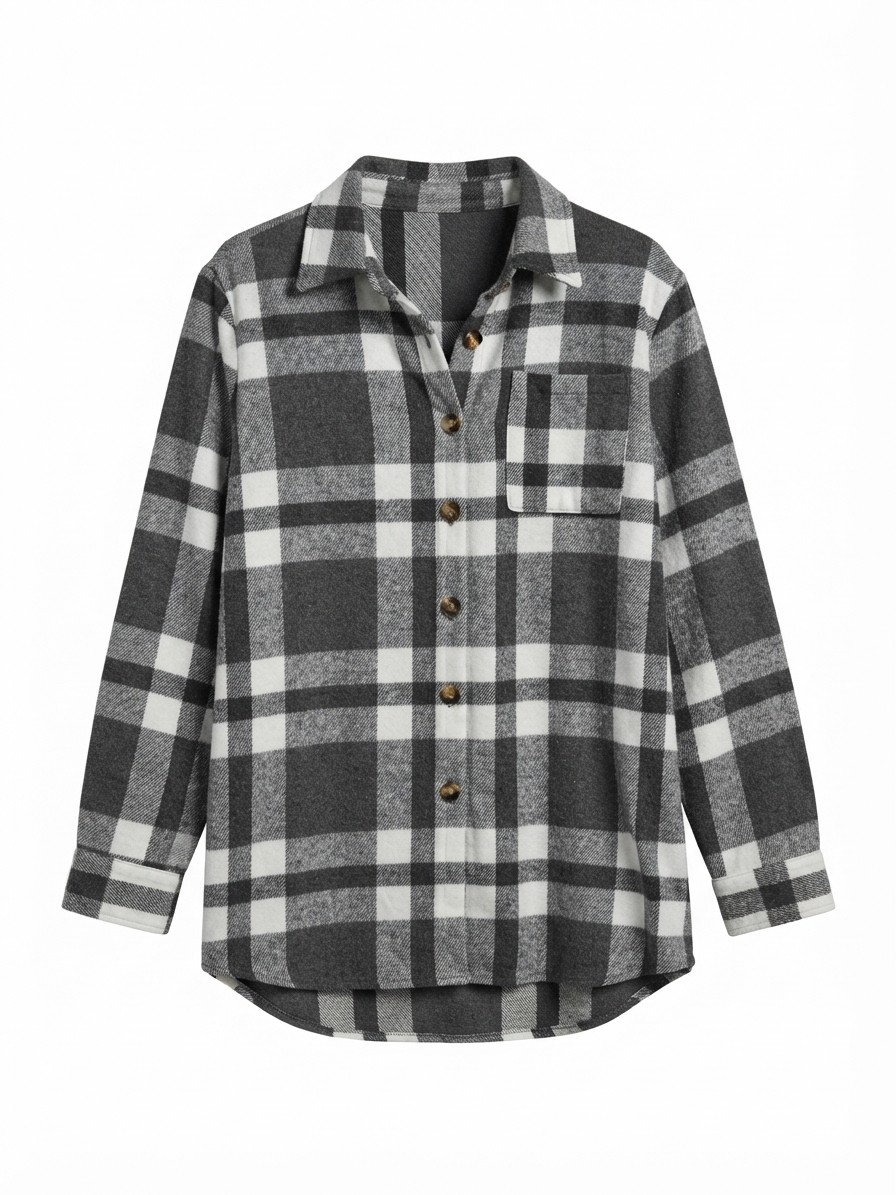Plaid Flannel Shacket