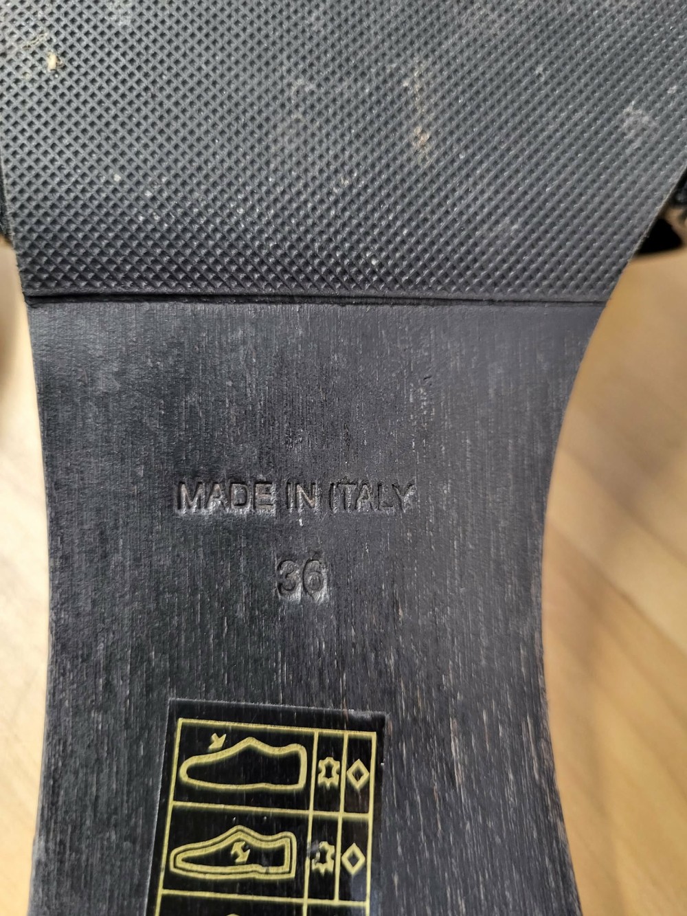 Burberry 2000's Wooden Slide Sandals, 36