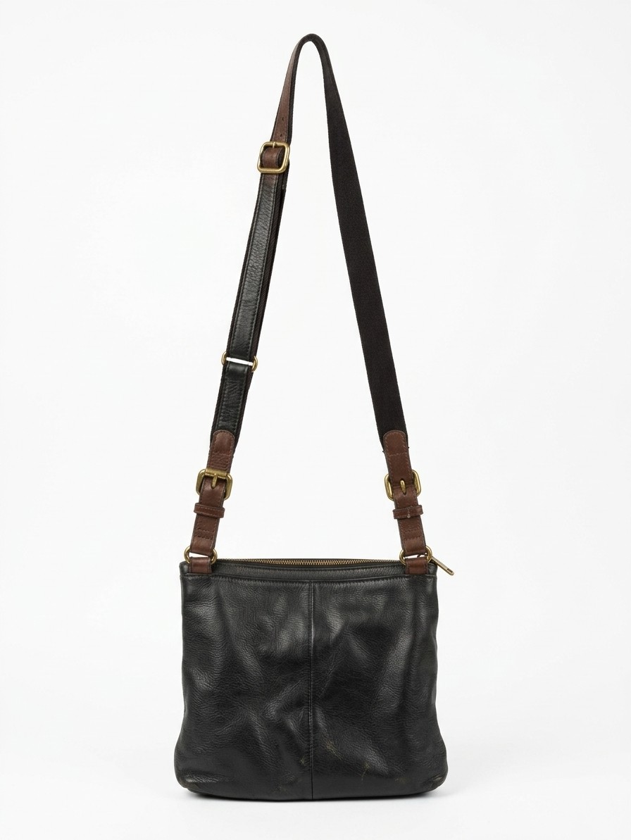 Fossil Leather Crossbody Bag