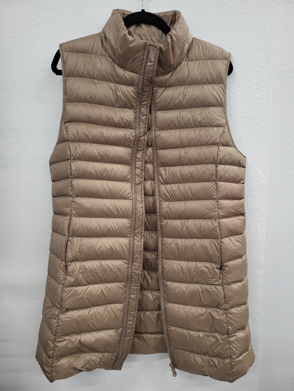 Long Quilted Vest, Large