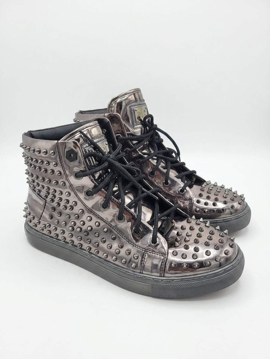 J75 by JUMP High Top Spike Shoes, Size 11