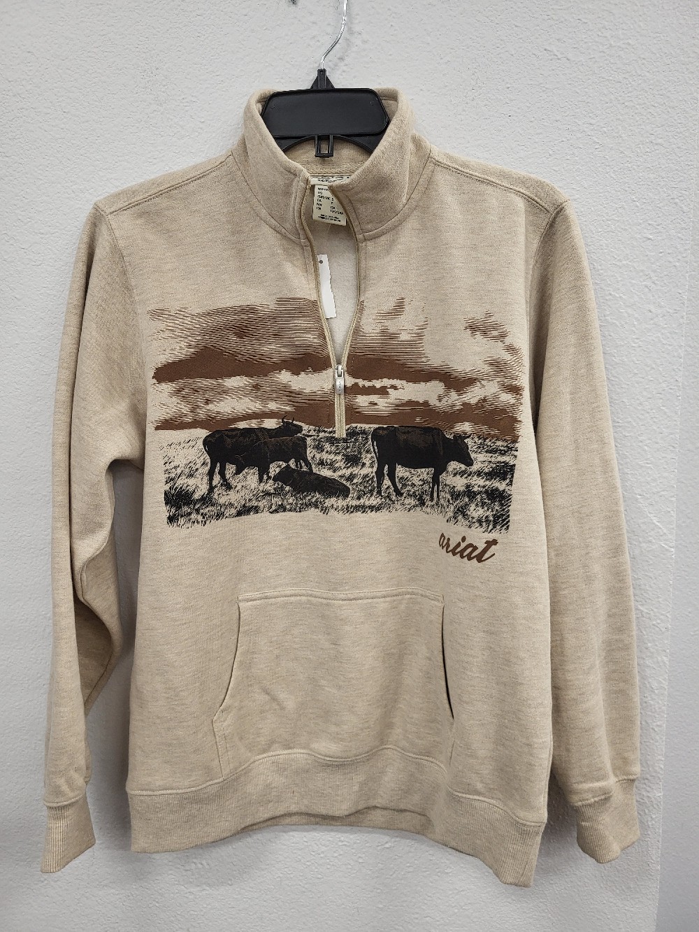 Ariat Half Zip Sweater, Small