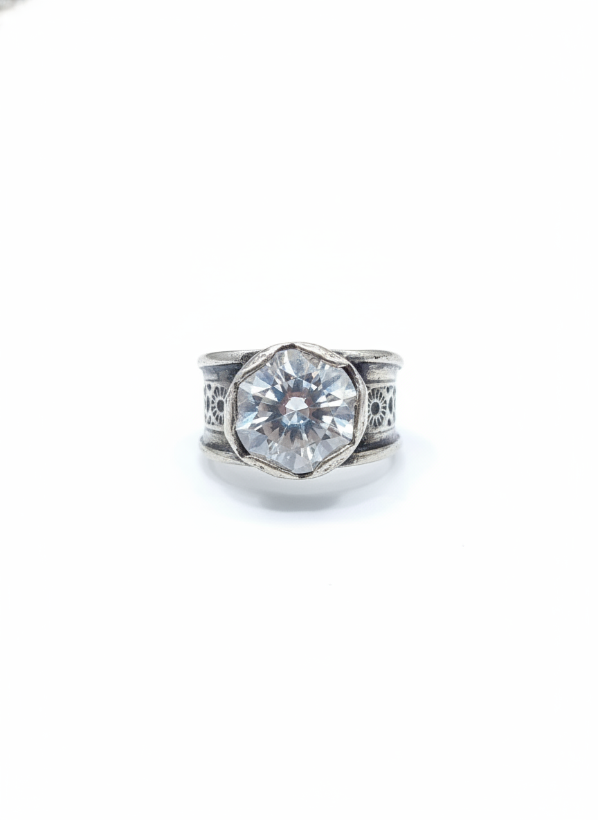 Silpada Design Zirconia Stone Ring