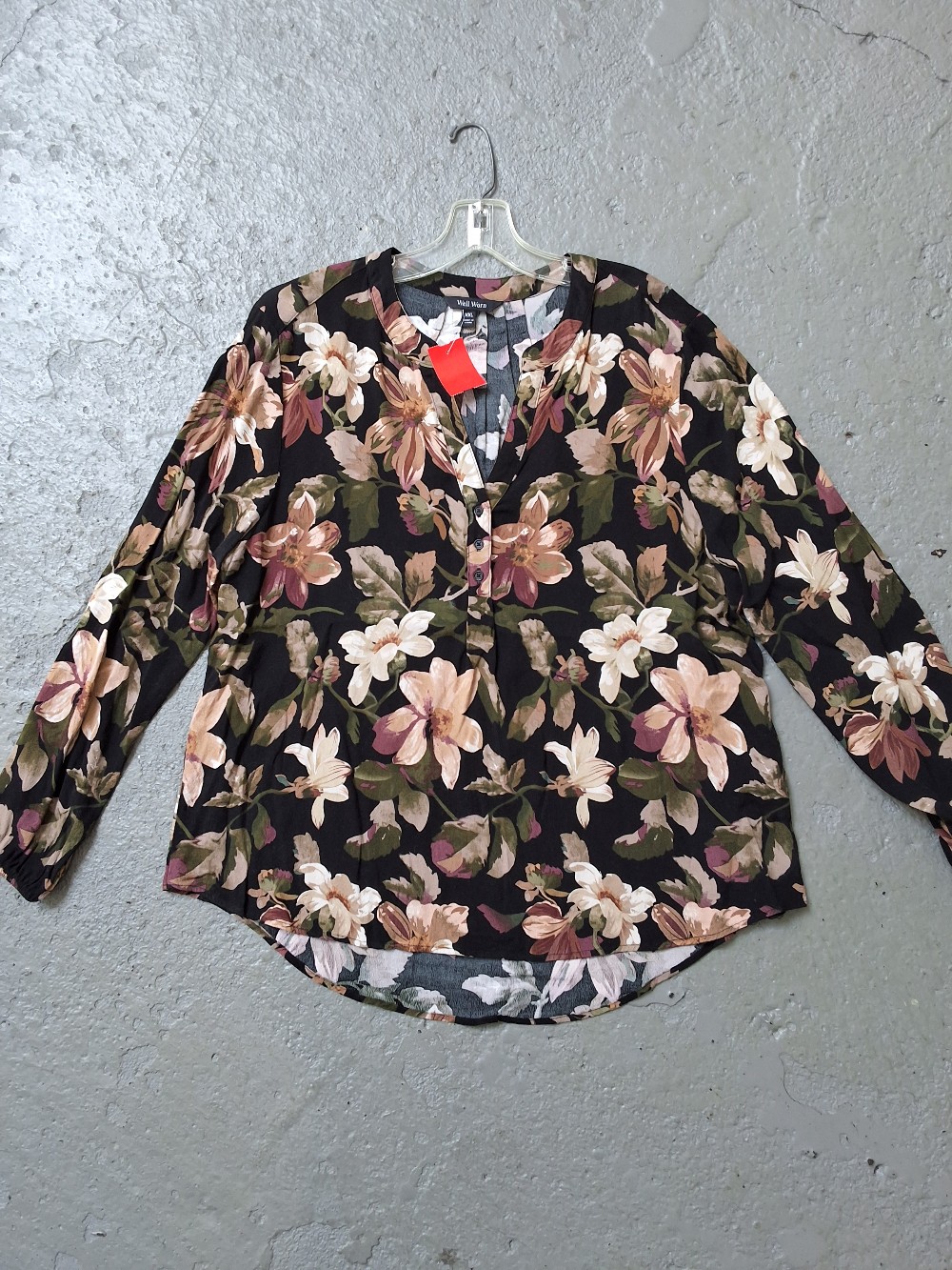 Well Worn Floral LS