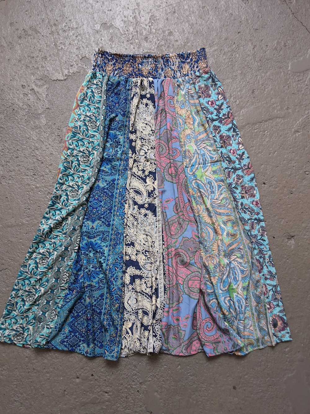 Earthbound Paisley Maxi Skirt