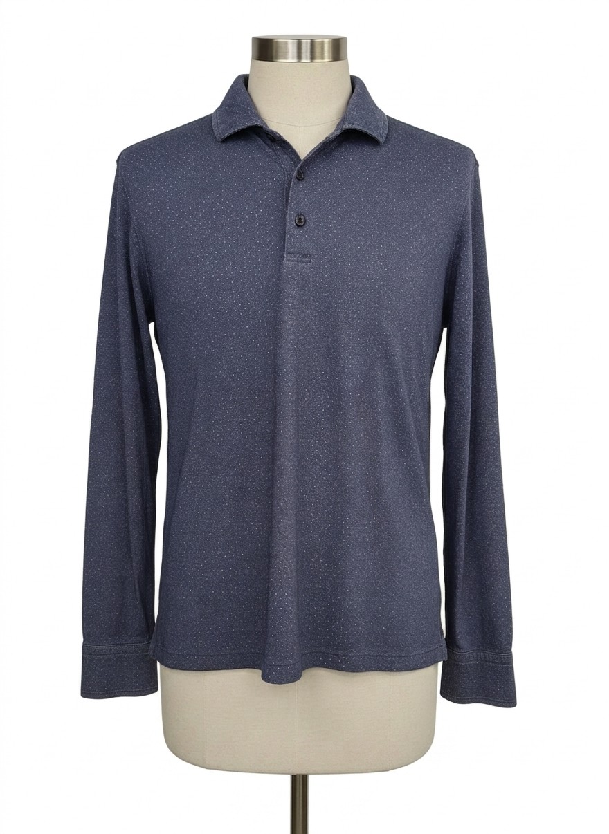 Daniel Cremieux  Pima Cotton Half Button LS Shirt, XL