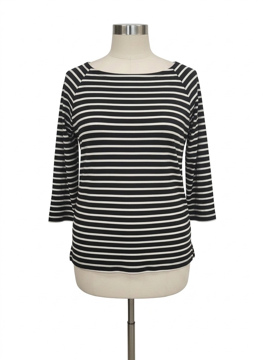 Talbots Striped LS Tunic, 1X