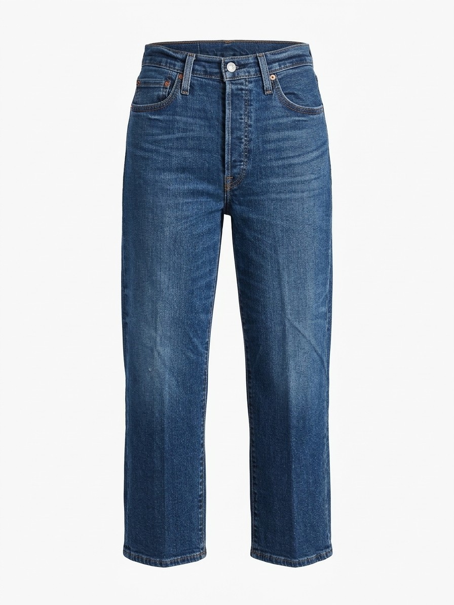 Levi Ribcage Straight Ankle Jeans, 29