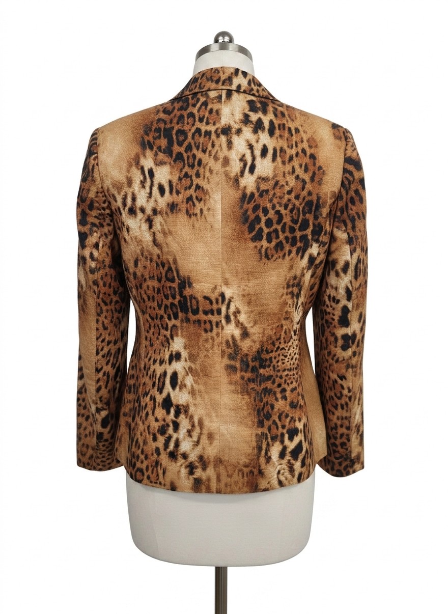Dana Buchman Leopard Print Jacket, 6