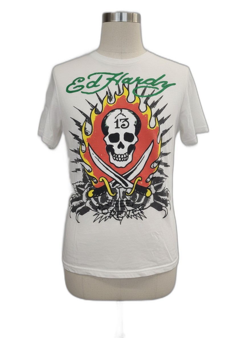 Ed Hardy Graphic Tee, Medium
