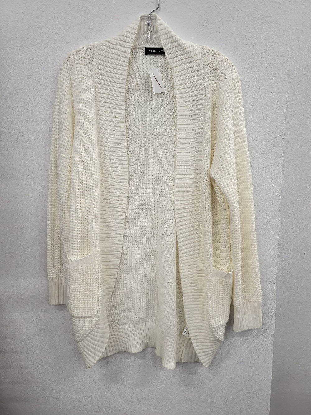 Merokeety Knit Open Cardigan, Medium