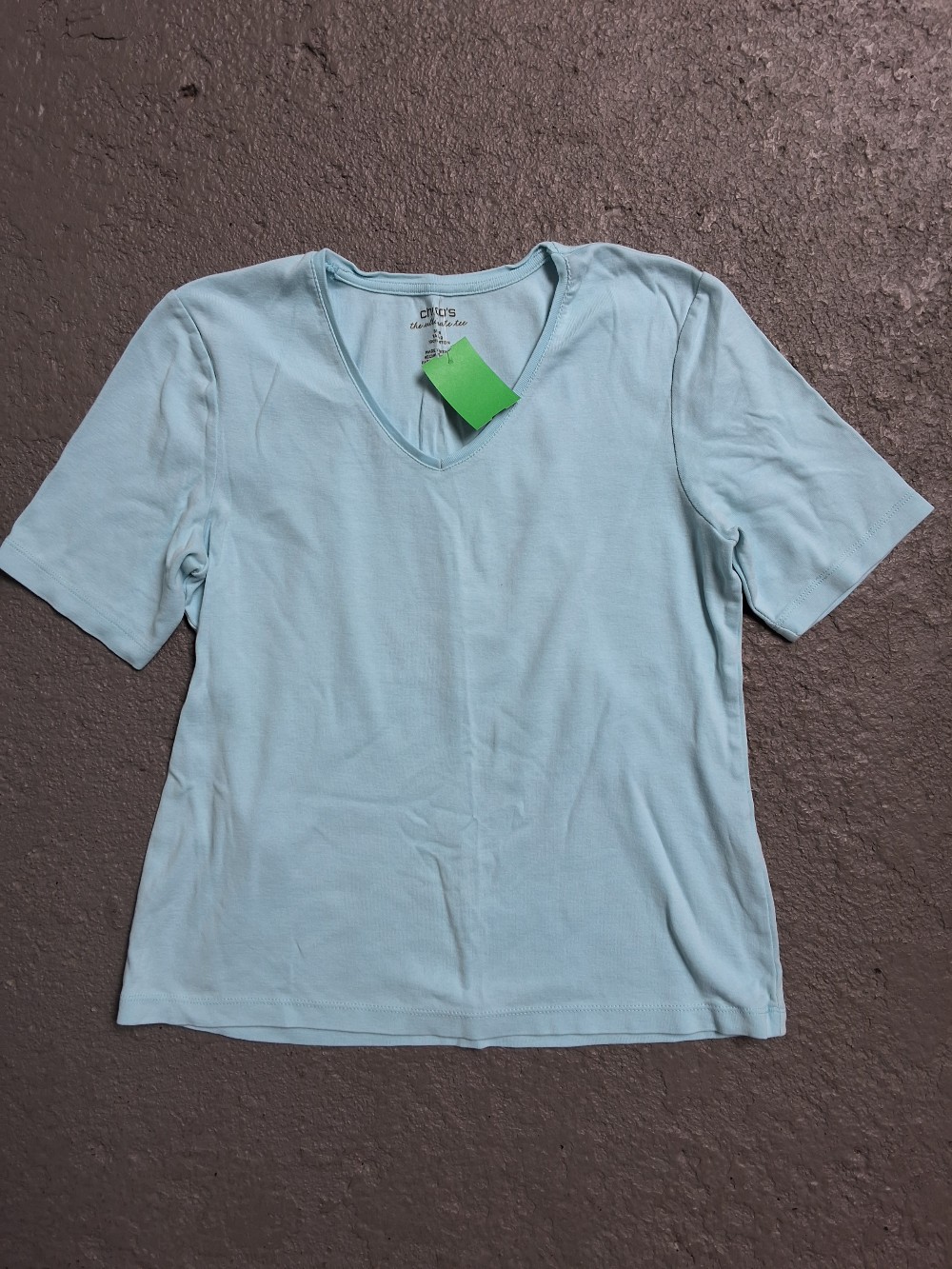 Chico's V Cut Ultimate Tee SS