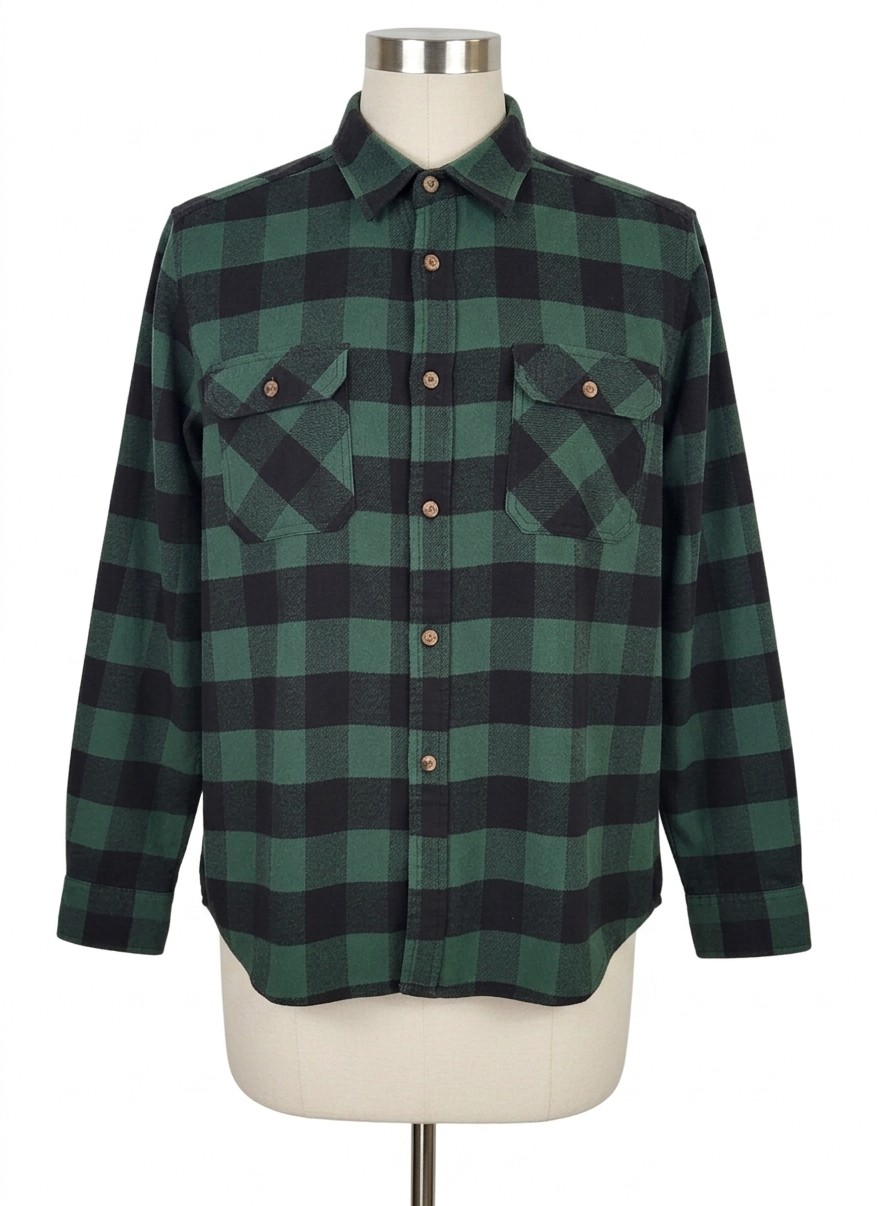 Jack's Plaid LS BU Flannel, XL