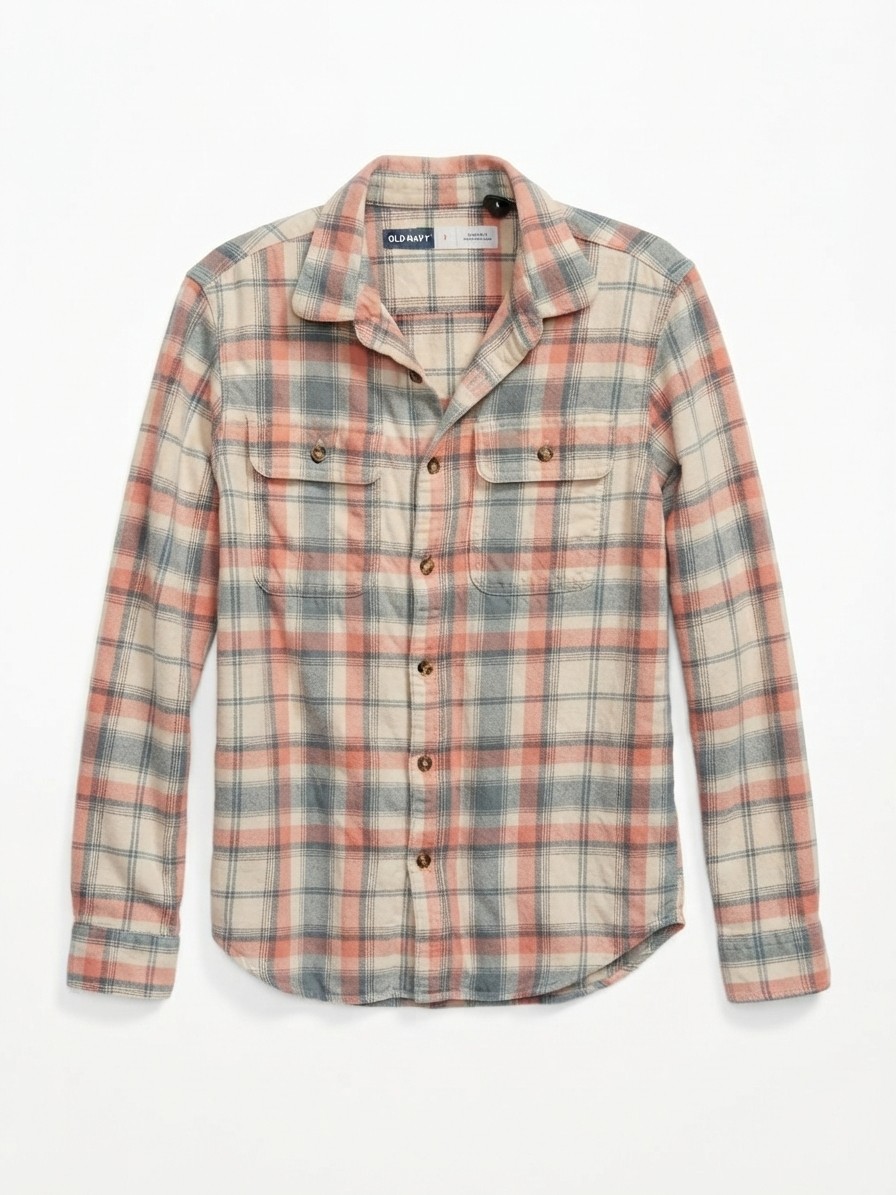 Old Navy plaid flannel