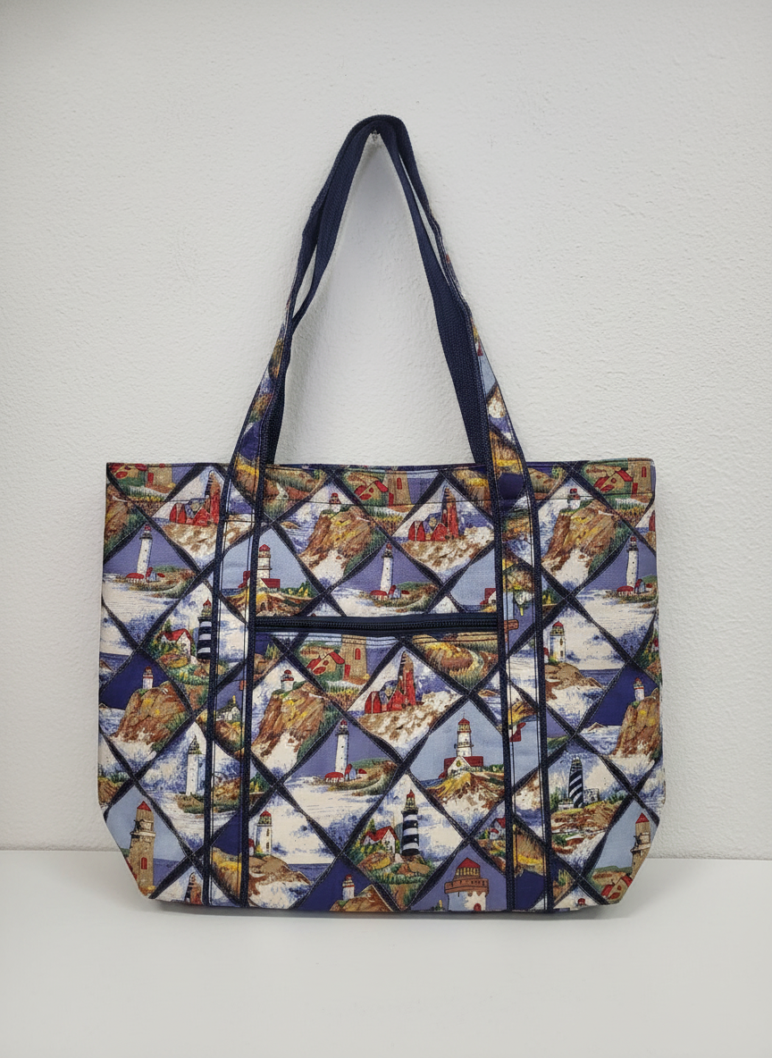 Light House Print Tote
