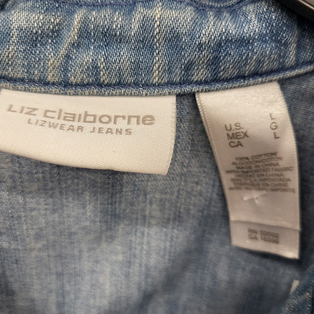 Liz Claiborne Denim Jacket, Large