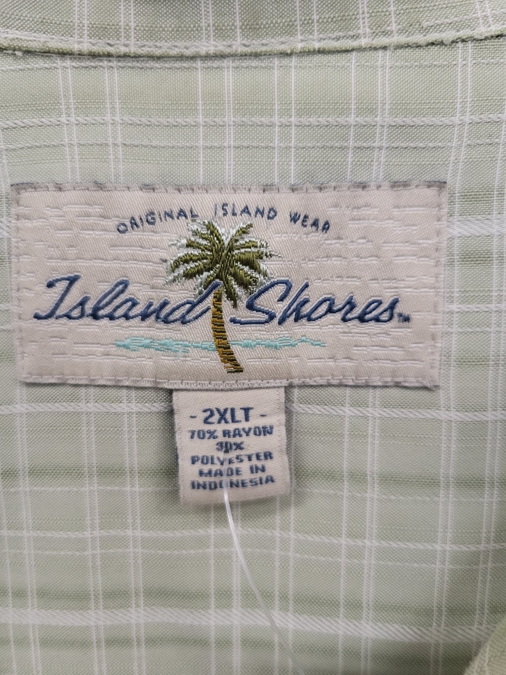 Island Shores Plaid SS BU, 2XLT