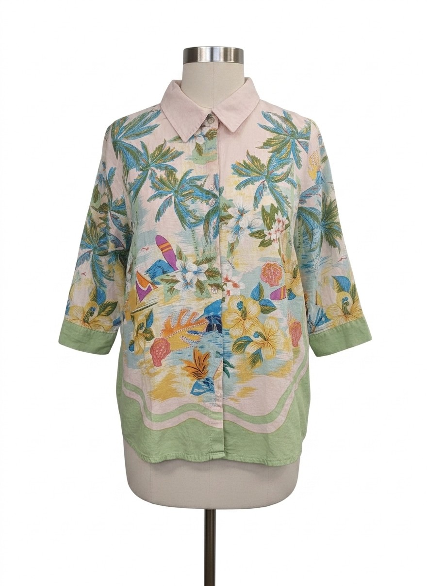 Cynthia Rowley LS BU Top, XL