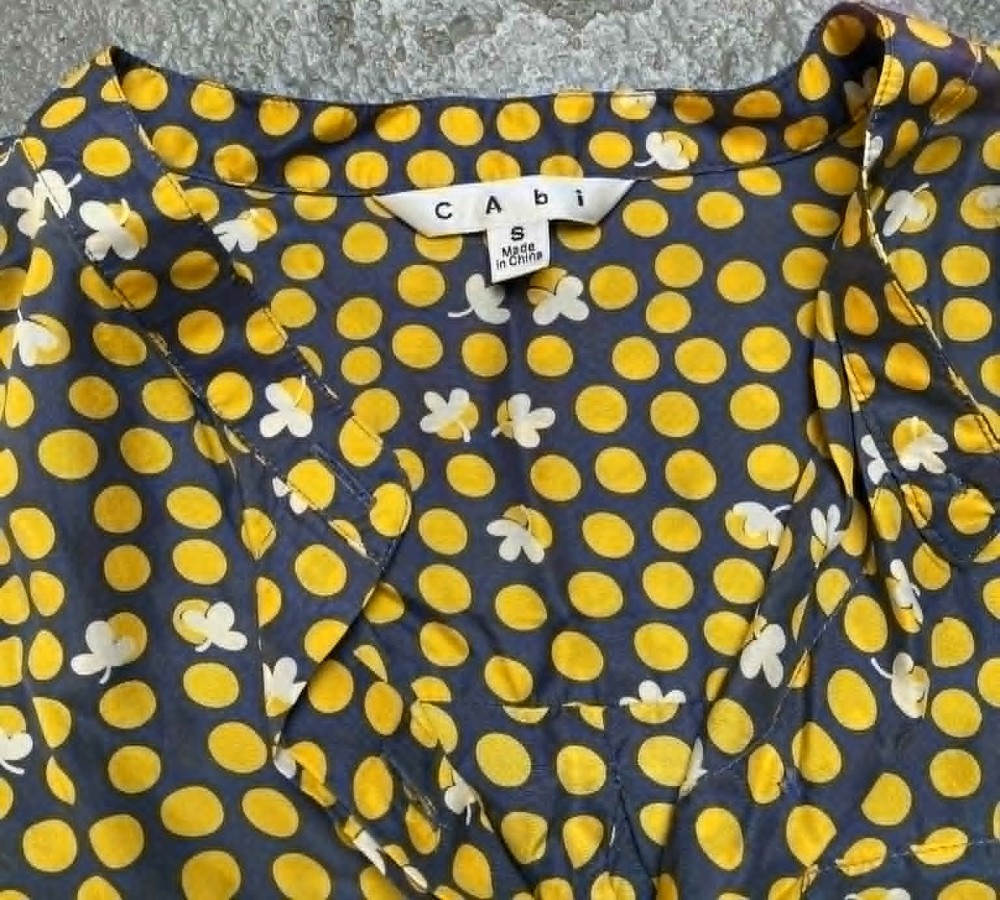 CAbi Pattern SS Blouse