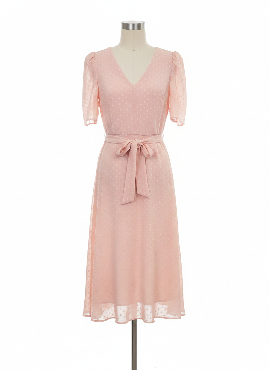 pink floral dress mini Hazel Pink